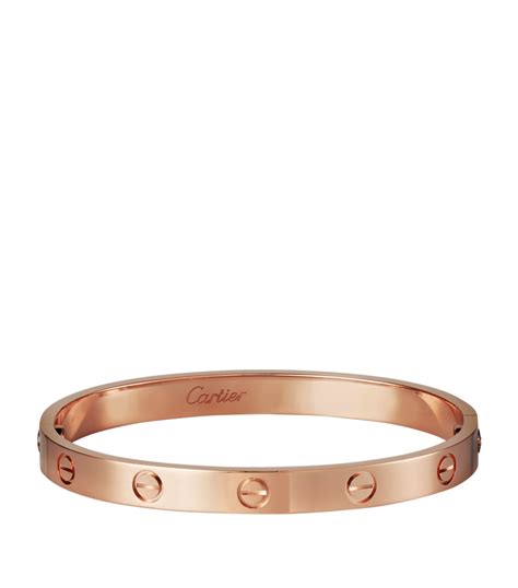 carrier love bracelet|cartier love bracelet rose gold.